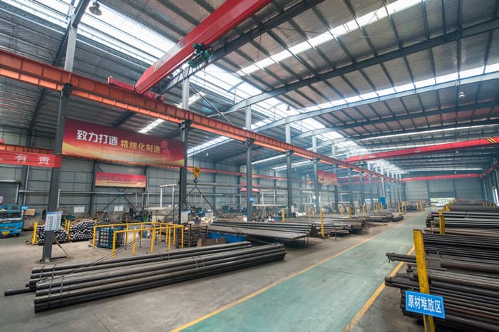 建阳网架加工车间